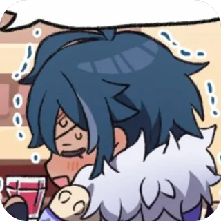 😥 emoji кэйа❄️| tg: @gashish445 Telegram sticker 10 of 56