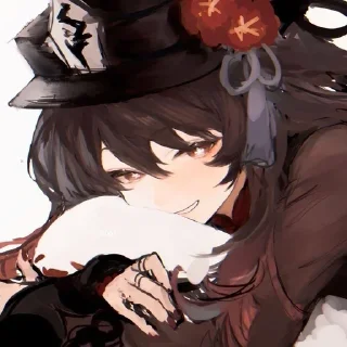 🌟 emoji Hu tao Telegram sticker 20 of 58