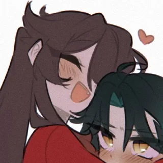 🌟 emoji Hu Tao ♡ Telegram sticker 17 of 50