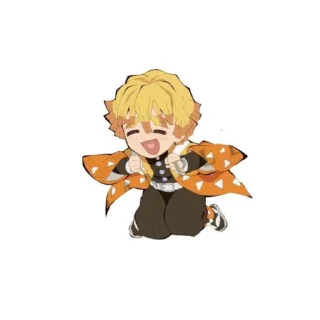 🌟 emoji zenitsu agatsuma~ Telegram sticker 9 of 17