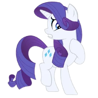 😰 emoji Рарити ☆🤍💜 / созд: @Hexexexe Telegram sticker 23 of 59