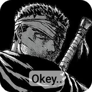 Sticker from Berserk