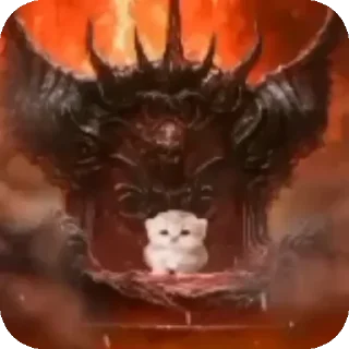🐱 emoji Просто коты. Telegram sticker 6 of 96