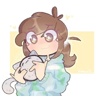 😚 emoji Ell • Eddsworld Telegram sticker 6 of 31