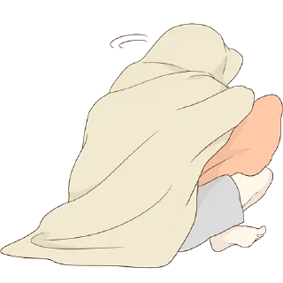 😔 emoji Немотивированная тян @Nyasticks Telegram sticker 13 of 41