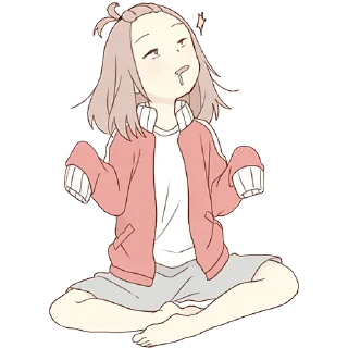 🤤 emoji Немотивированная тян @Nyasticks Telegram sticker 21 of 41