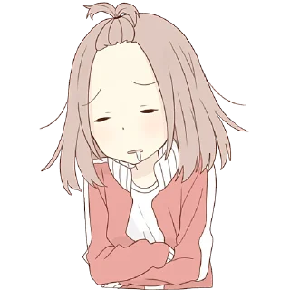 😟 emoji Немотивированная тян @Nyasticks Telegram sticker 22 of 41