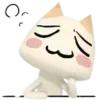 Sticker from toro cat @hekanai