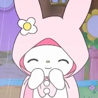 ☺️ emoji my melody Telegram sticker 5 of 18