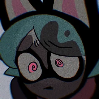 😰 emoji Психоняшки: Ушко⭐️ Telegram sticker 11 of 32