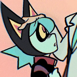 🥺 emoji Психоняшки: Ушко⭐️ Telegram sticker 6 of 32