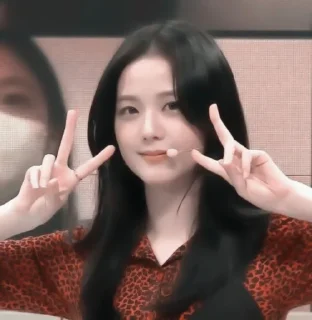 👾 emoji ˖ ་.JISOO ! ? ★ ▸ by @lomicor Telegram sticker 23 of 40