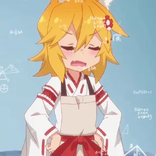 🥱 emoji Senko by @rainy784 Telegram sticker 15 of 45