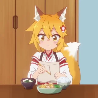 😋 emoji Senko by @rainy784 Telegram sticker 5 of 45