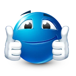 👍 emoji життєві пікчі (remake) Telegram sticker 16 of 98