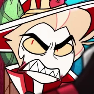😠 emoji Lucifer Morningstar | Hazbin H Telegram sticker 19 of 48