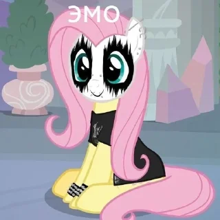 🖤 emoji поняшки Telegram sticker 17 of 36