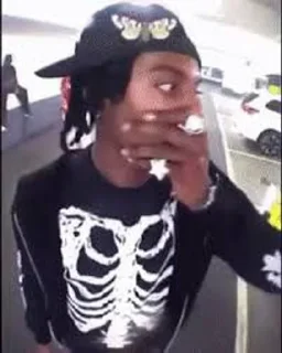 😨 emoji Hip hop Telegram sticker 6 of 41