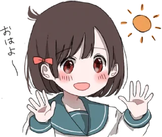 Sticker from Sailor girl Sticker • @punipuni_stickers