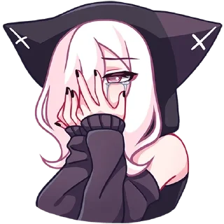 😢 emoji катши Telegram sticker 18 of 48