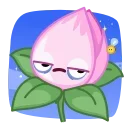 🐝 emoji Live Flowers • @joy_sticker Telegram sticker 7 of 20