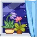 🌠 emoji Live Flowers • @joy_sticker Telegram sticker 15 of 20
