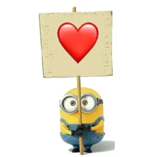 Sticker from Миньоны от @pochka_osla =)