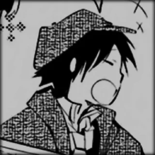 🤎 emoji × ranpo edogawa × Telegram sticker 21 of 120