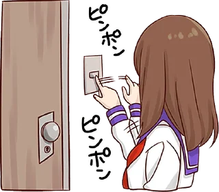 👋 emoji Girlfriend Sticker • @punipuni_stickers Telegram sticker 14 of 40