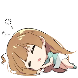 😴 emoji Летняя–тян @nyasticks Telegram sticker 16 of 41