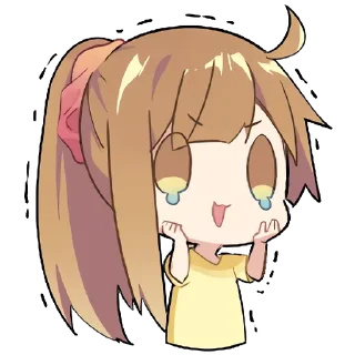 Летняя–тян @nyasticks sticker preview 3