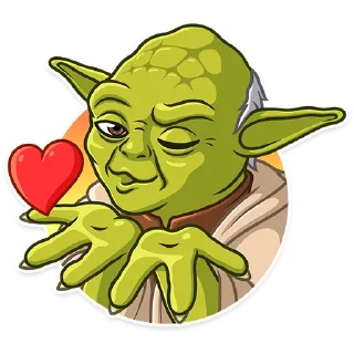 Master Yoda sticker preview 2