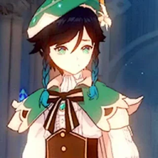 🍷 emoji Венти Telegram sticker 16 of 25