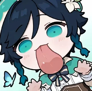 🌟 emoji Венти-бродяжка Telegram sticker 22 of 66