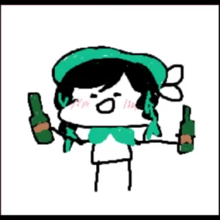 🍷 emoji Венти Telegram sticker 7 of 25