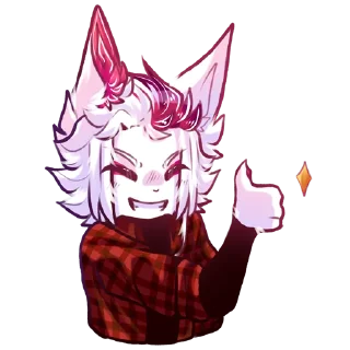 👍 emoji Аканэ Telegram sticker 15 of 24