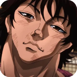 😊 emoji Baki Hanma ➩ @Earth928B Telegram sticker 23 of 50