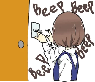 🔔 emoji Yandere Girlfriend Sticker ENG :: @line_stickers Telegram sticker 11 of 40