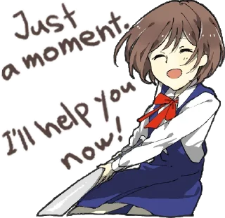 Sticker from Yandere Girlfriend Sticker ENG :: @line_stickers