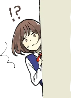 👀 emoji Yandere Girlfriend Sticker ENG :: @line_stickers Telegram sticker 9 of 40