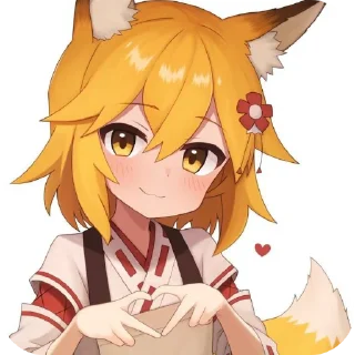 🫶 emoji Senko san by @m_lostssoul Telegram sticker 17 of 44