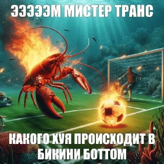 🦞 emoji губка боб повелитель шаурмы Telegram sticker 16 of 78