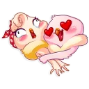 😍 emoji Love Dove Telegram sticker 6 of 36