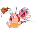 😵 emoji Love Dove Telegram sticker 20 of 36