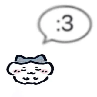 🌟 emoji Hachiware (@Listonok) Telegram sticker 18 of 26