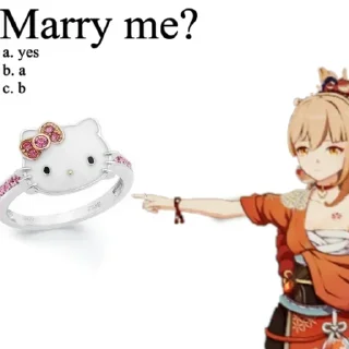 💍 emoji Yoimiya my beloved ♥️ Telegram sticker 14 of 30