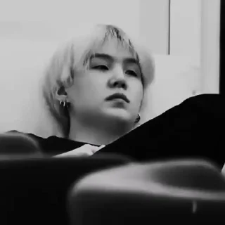 🌟 emoji Suga BW @MinYoongi_or_Suga_bot Telegram sticker 8 of 107