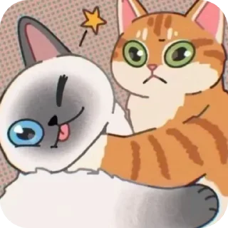 🌟 emoji Cute Kitten<3 mimimi♡ Telegram sticker 7 of 35