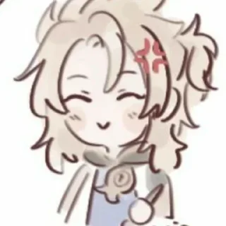 👿 emoji ♡ Альбедо ♡ Telegram sticker 7 of 43