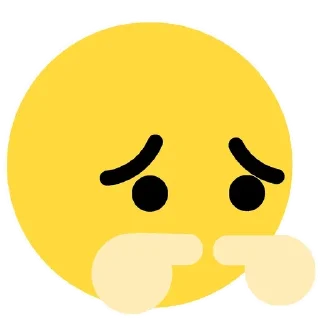 🌟 emoji тт смайлики >< Telegram sticker 8 of 23